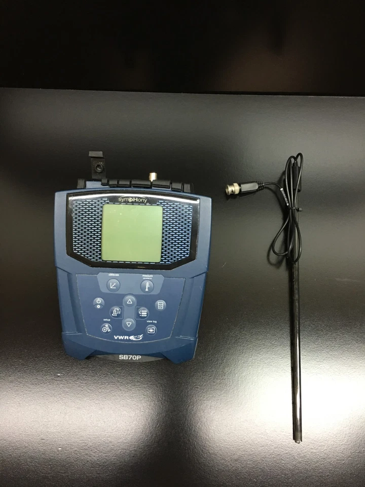 Medidor de pH portátil VWR sympHony modelo SB70P con sonda con GARANTÍA Foto 2 de 4