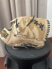 ZETT Prostatus Softball Pitcher Glove Left Hand Brown/Black Adult