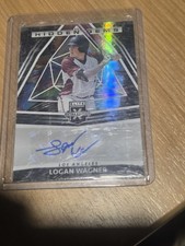 2022 Panini Elite Extra Edition Hidden Gems Logan Wagner Auto Rc # LW