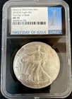 Photo of a 2018-W American Silver Eagle from an eBay listing that sold on Jul 20, 2026