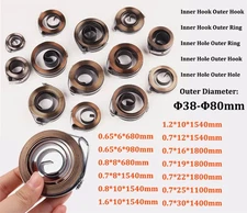 Flat Wire Spiral Springs Return Coil Spring Thickness*Width*Expansion Length