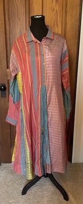 Péro Shirt Dress Pero Santa Fe Beautiful! Women s Size 40 Aneeth Arora