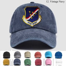 Customized Embroidered Hat Usaf Us Air Force 39th Fighter Wing, Trucker Hat