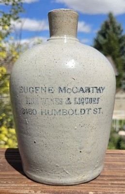 Qt Sized Jug - Eugene McCarthy Fine Wines & Liquors 3460 Humboldt St. Denver