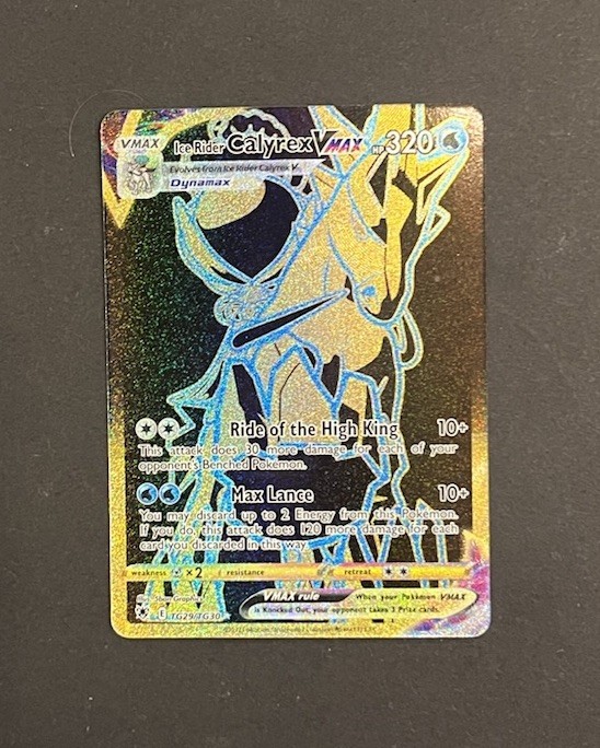 Pokemon Ice Rider Calyrex VMAX TG29 Astral Radiance Trainer Gallery NM