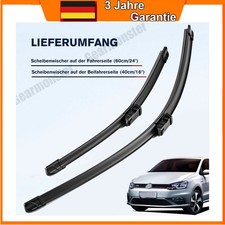 Scheibenwischer für VW UP! Polo Audi A1 8X 2X Set 600mm/400mm Satz Front NUE