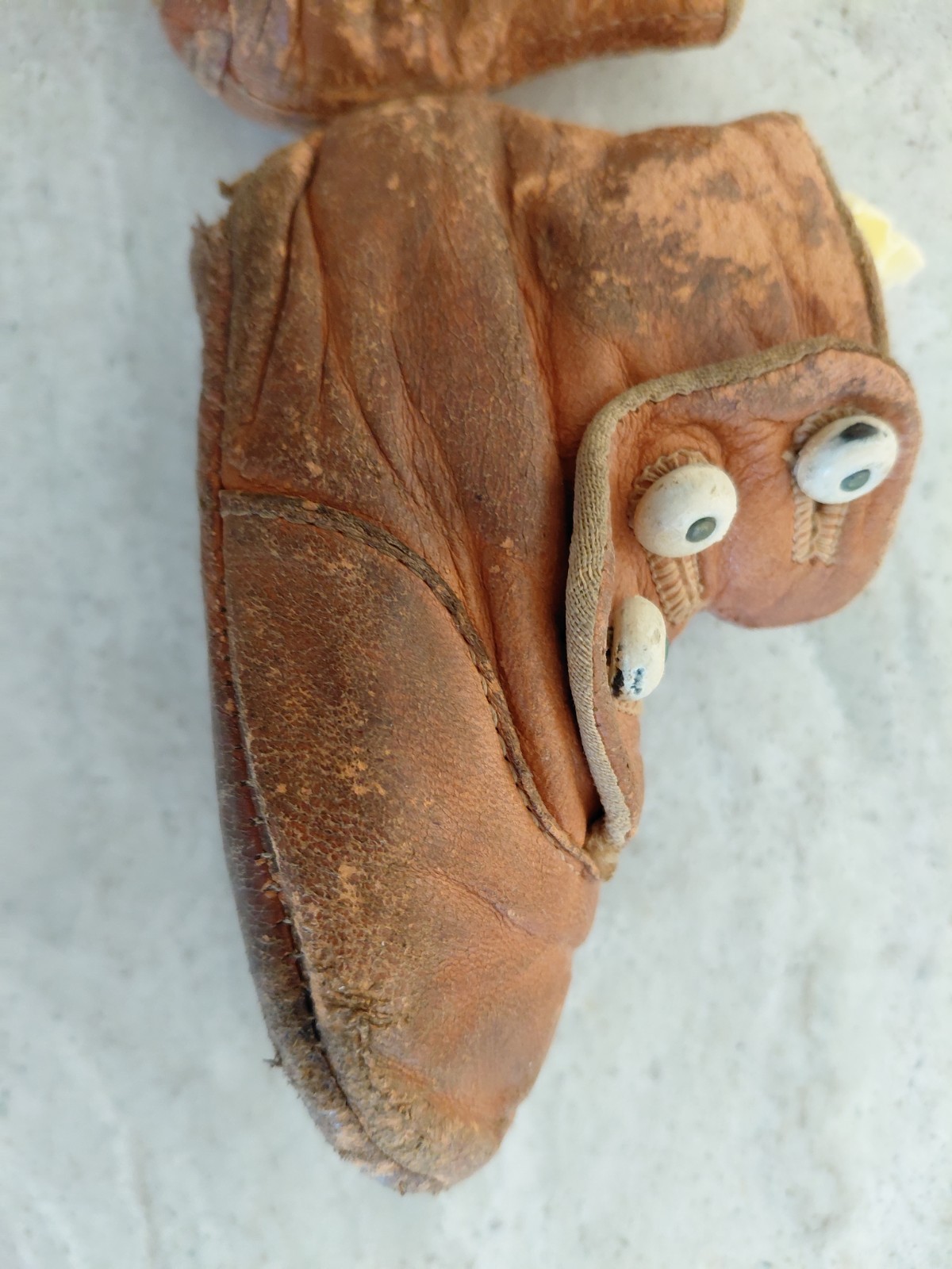 Antique Button Leather BABY SHOES See Note