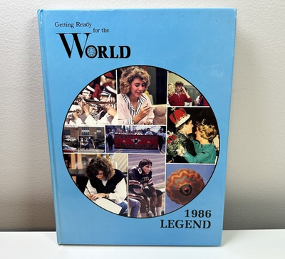 #ad 1986 LAKOTA HIGH SCHOOL YEARBOOK WEST CHESTER CINCINNATI OHIO LEGEND $74.50