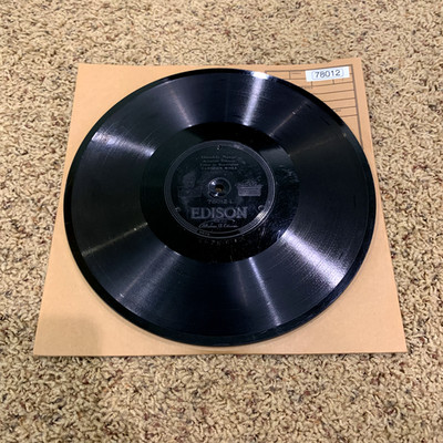Edison Diamond Disc 78012 Gamble Norge Carsten Woll Norwegian Ethnic EX Rare