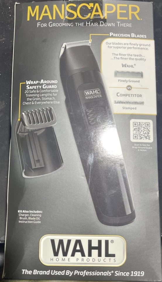 WAHL Manscaper Body Trimmer 5618-100 Safely Trim Any Terrain Fully Waterproof - Image 2 of 2