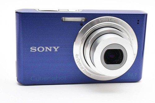 SONY Cyber Shot DSC-W610 Blue Digital Camera 4x Zoom 14.1MP Japanese Exc+++ - Picture 14 of 24
