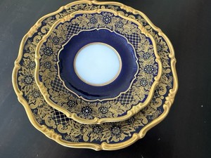 weimar porzellan　アンティクプレイト　型番56 刻印42 Weimar Blue for sale | eBay