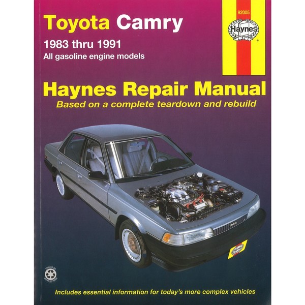 Toyota Camry 1983-1991 USA US Kanada Amerika Import Reparaturhandbuch Haynes-image