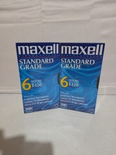 Maxell 214016 120 Minute Gx Silver Video Tape