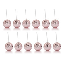 12pcs Disco Ball Cups 20oz Reusable Party Cups with Lids Straws Flash Cocktail M