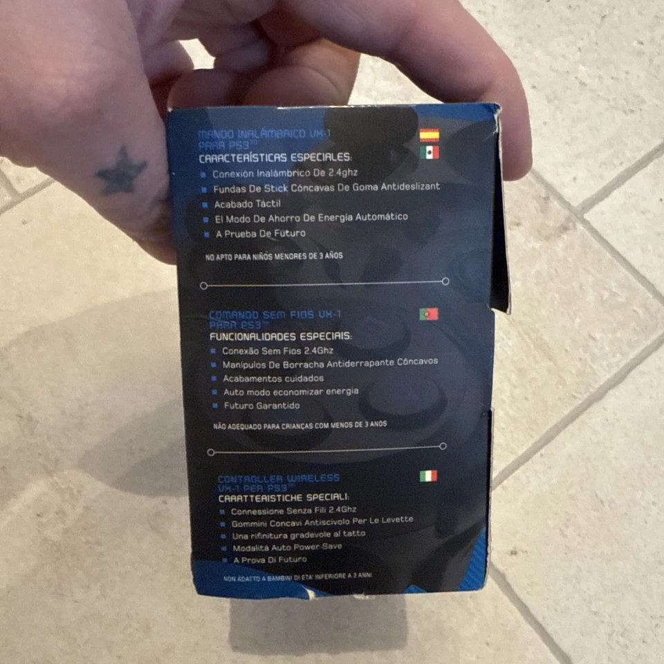 Gioteck VX1 PS3/PC Wired Controller For Sony Playstation 3 / PS3 - USB New - Image 4 of 4