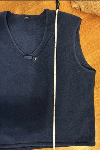 Patagonia simple vest vintage RARE men’s XL navy blue image 5