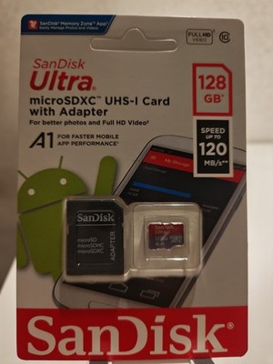 SanDisk Ultra microSDXC Memory Card w/ SD Adapter 128GB 256GB 512GB 1TB TF Card