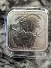 Britannia And Liberty Silver 1 oz Bar Royal Mint (In Mint Sealed Packaging)