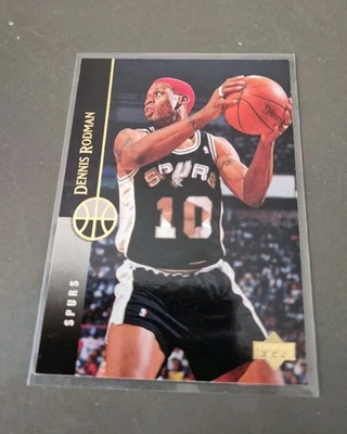 DENNIS RODMAN NBA CARD UPPER DECK 1994-95 # 279 BULLS PISTONS SPURS - Bild 1 von 4