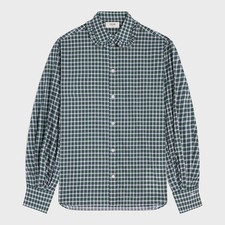 CELINE Tartan Cotton Shirt New Authentic