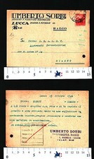 UMBERTO SORBI -FORNITURE ELETTRICHE - LUCCA - ALLA DITTA SELECT DI MILANO- 26871