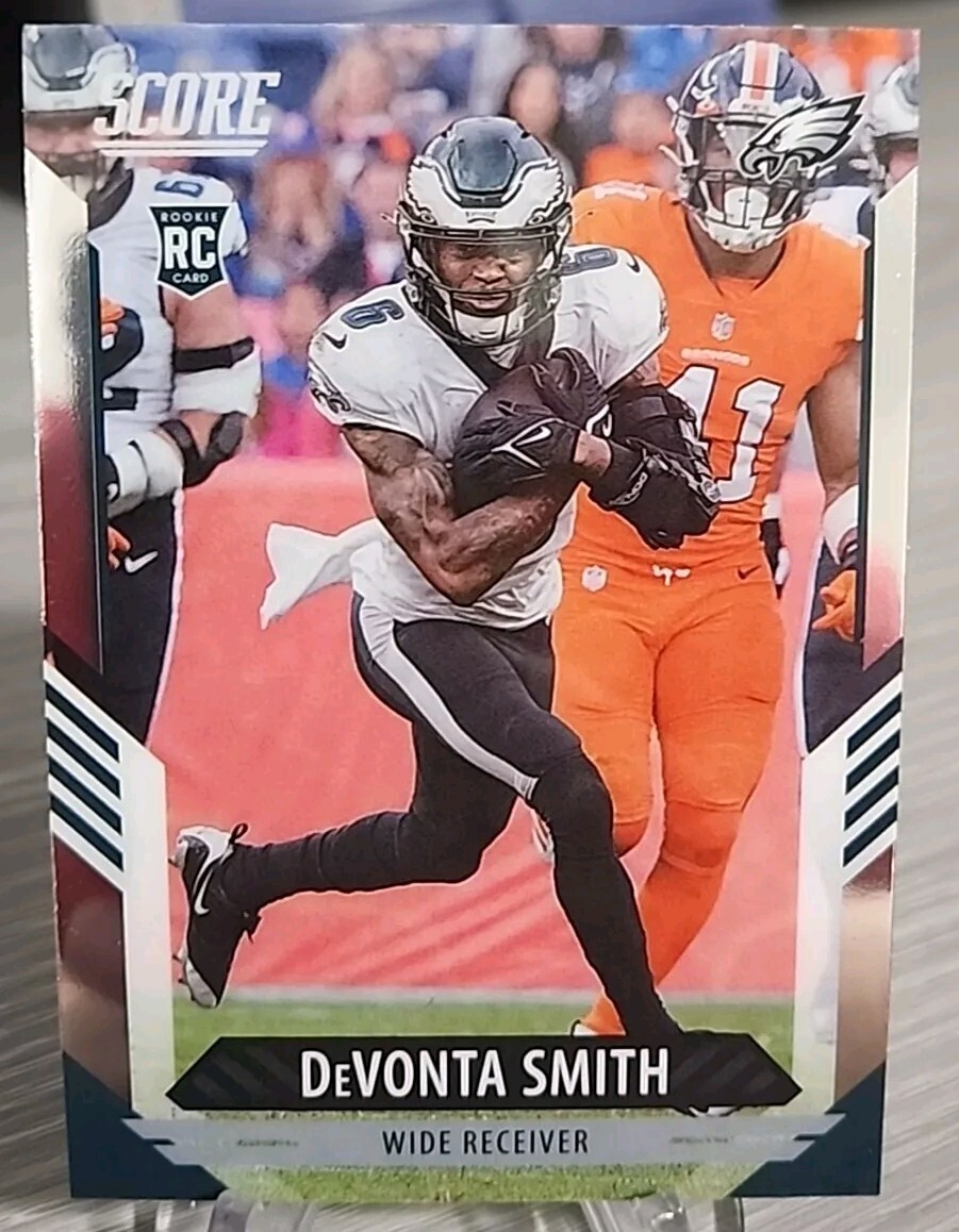 Devonta Smith 2021 Panini Chronicles Score Update Rookie #411 Eagles RC
