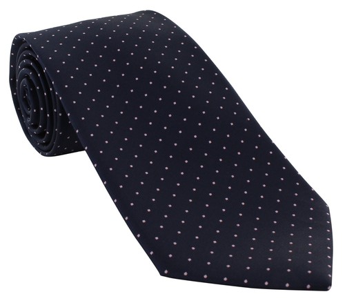 Michelsons of London Mini Spot Extra Long Tie - Picture 7 of 18