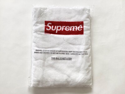 Supreme Box Logo Beach Towel Red 2014SS 20th Anniversary