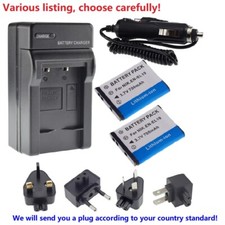 EN-EL19 Batteria o Caricabatterie da Parete per Nikon Coolpix S3100 S3200 S3300 S3500 S4100