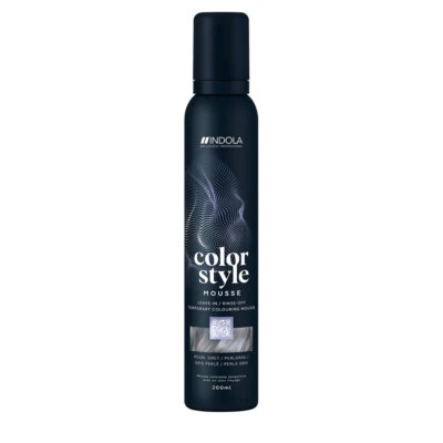 SCHWARZKOPF INDOLA Color Style Mousse Perlgrau 200 ml - Schaumtönung - kein Import