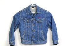 Vintage LEE Jeans Denim Jacket The Sisters Rosensweig Sz Small Made in USA