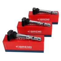 3X Bremi ZüNdspule FüR VW Polo 9N FOX Seat Ibiza 3 Fabia 1 2 1.2 03D905715A