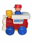 Vintage 1991 Tomy Push N Go Toy Train Engine  — photo 2