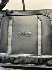 Selex by CMPC. Black Computer Case - Laptop Bag Short Handles And Sholder Strap