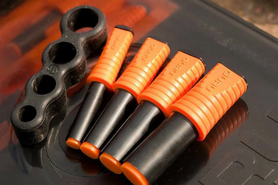 Juego de 4 punzones de pan de carne Guru Bait Punch accesorio de pesca Foto 2 de 3