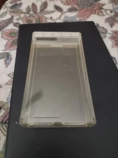 VHS Clear Plastic Cases Bottom Loader Sleeve Protective Case