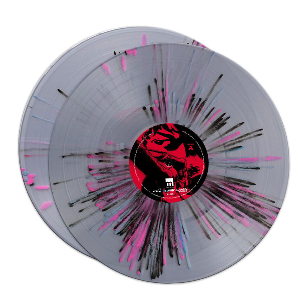 COWBOY BEBOP - Soundtrack, Ltd 2LP CLEAR SPLATTER VINYL