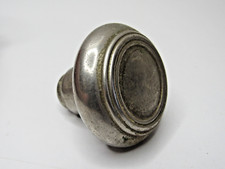Antique Vintage Silver Tone Metal Doorknob Shift Knob A16