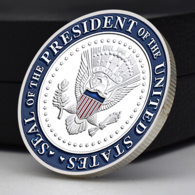 Pièce Commémorative Joe Biden – Médaillon En Métal – Collection Présidentielle – Cadeau Fan Politique