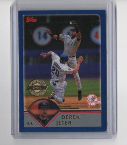 Derek Jeter [Home Team Advantage] #400 2003 Topps card