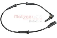 Metzger 09001209 Sensor, Raddrehzahl FüR Dacia Renault