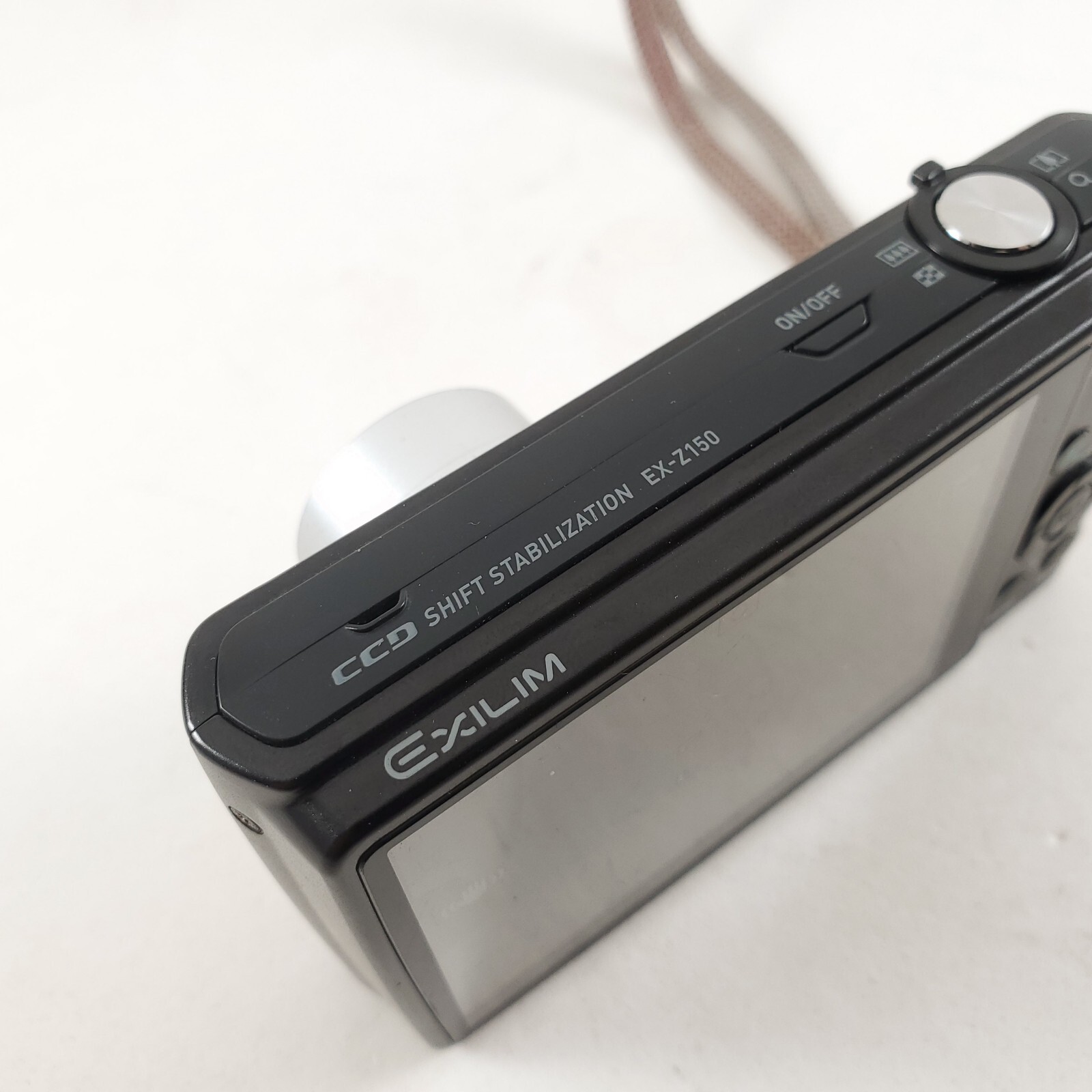 Casio Exilim EXZ150 8.1MP Digital Camera Only Black Working eBay