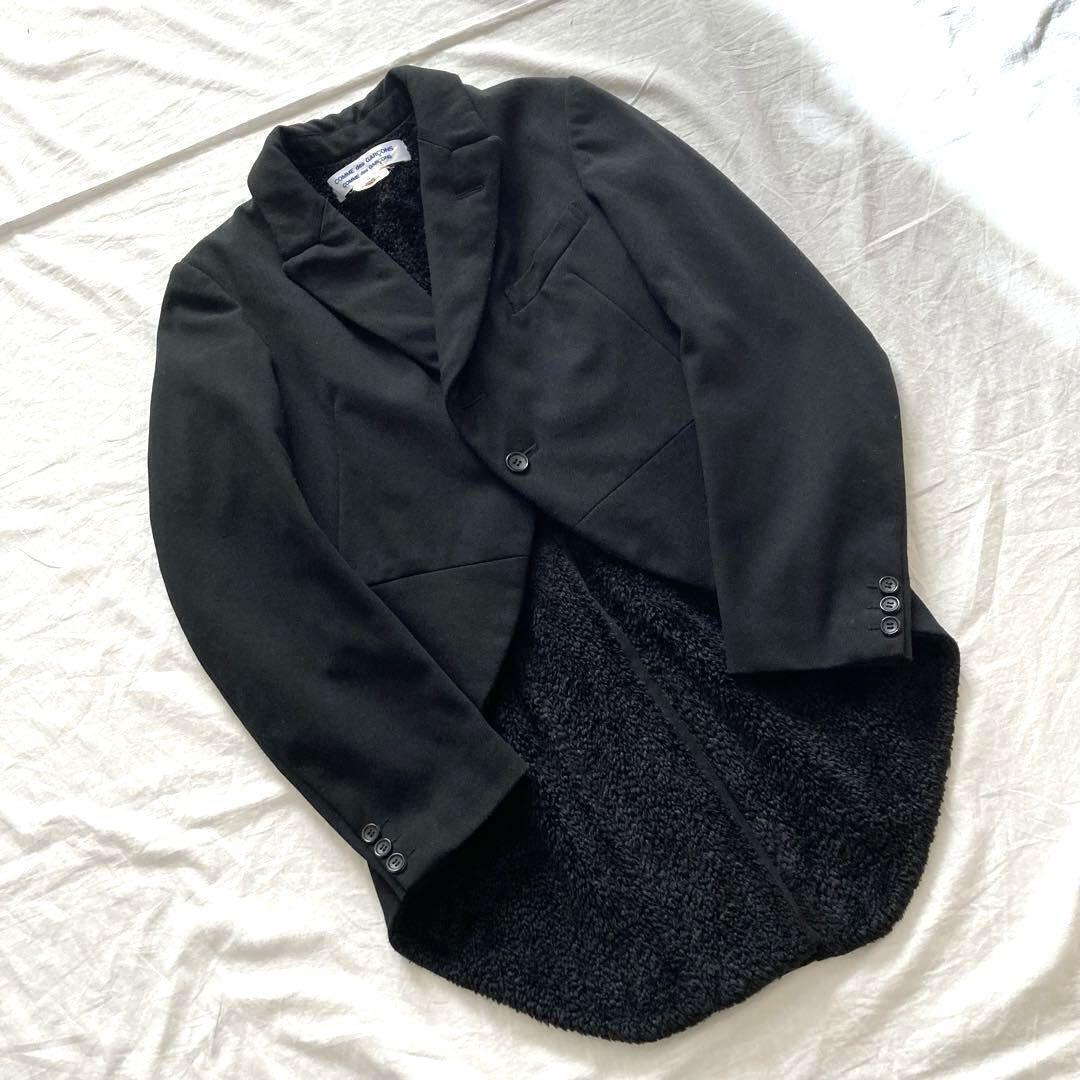 COMME des GARCONS Comcom Fleece Lined Tailor Jacket Ad2006 COMME des GARCONS Comcom Fleece Lined Tailor Jacket Ad2006