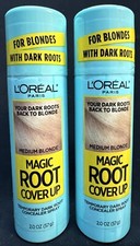 2 loreal medium blonde magic root cover up 2oz scuff/dented bottle