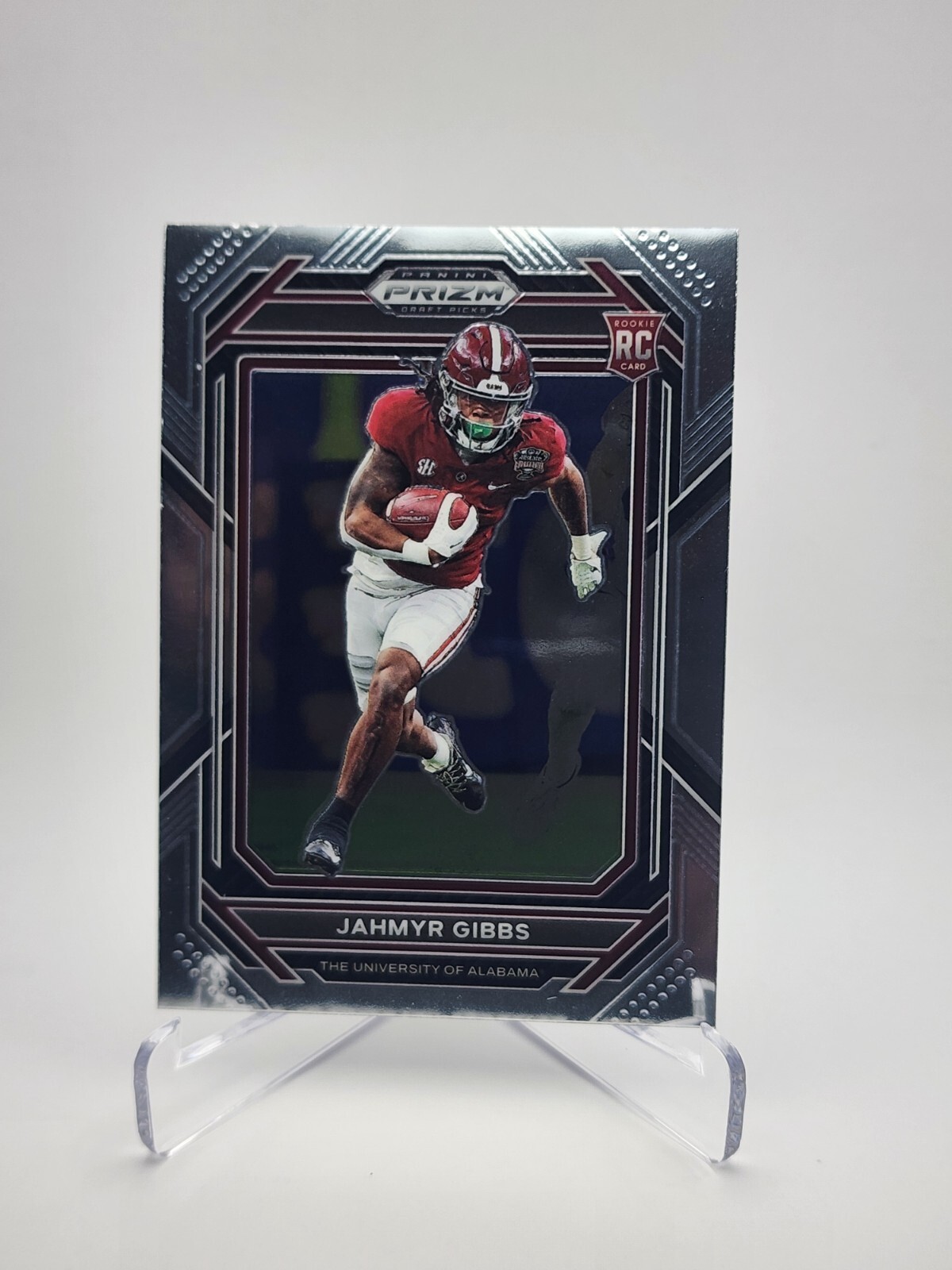 2023 Prizm Draft Picks #116 Jahmyr Gibbs Base Prizm RC Rookie Lions!