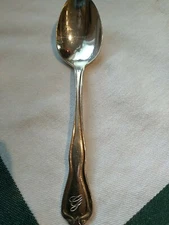 Cute Greenbrier Resort Hotel "G" logo silver demitasse spoons 