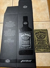 Jack Daniels No 7 Military Subdued Patch and Empty Box