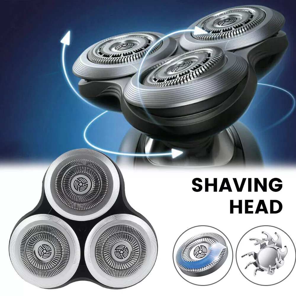 Triple Rotary Shaving Head Unit for Phillips Shaver Replacement Shaver Heads