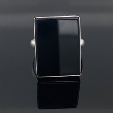 Black Onyx Ring 925 Sterling Silver Handmade Ring Gift For Her